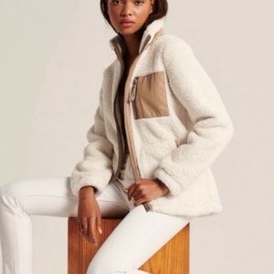 Abercrombie & Fitch | Sherpa Zip-Up Jacket